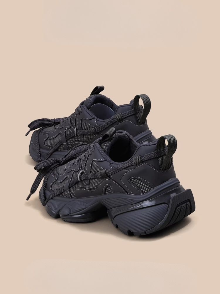 Ribbon Accent Chunky Sneakers（〜25.0cm）