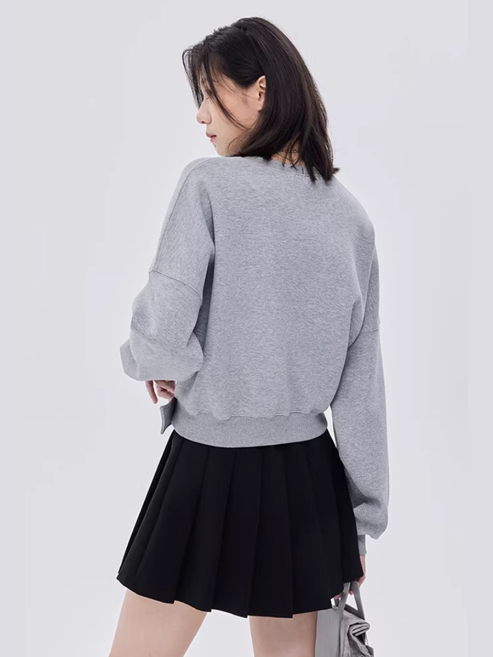 Waist Belt Sweatshirt