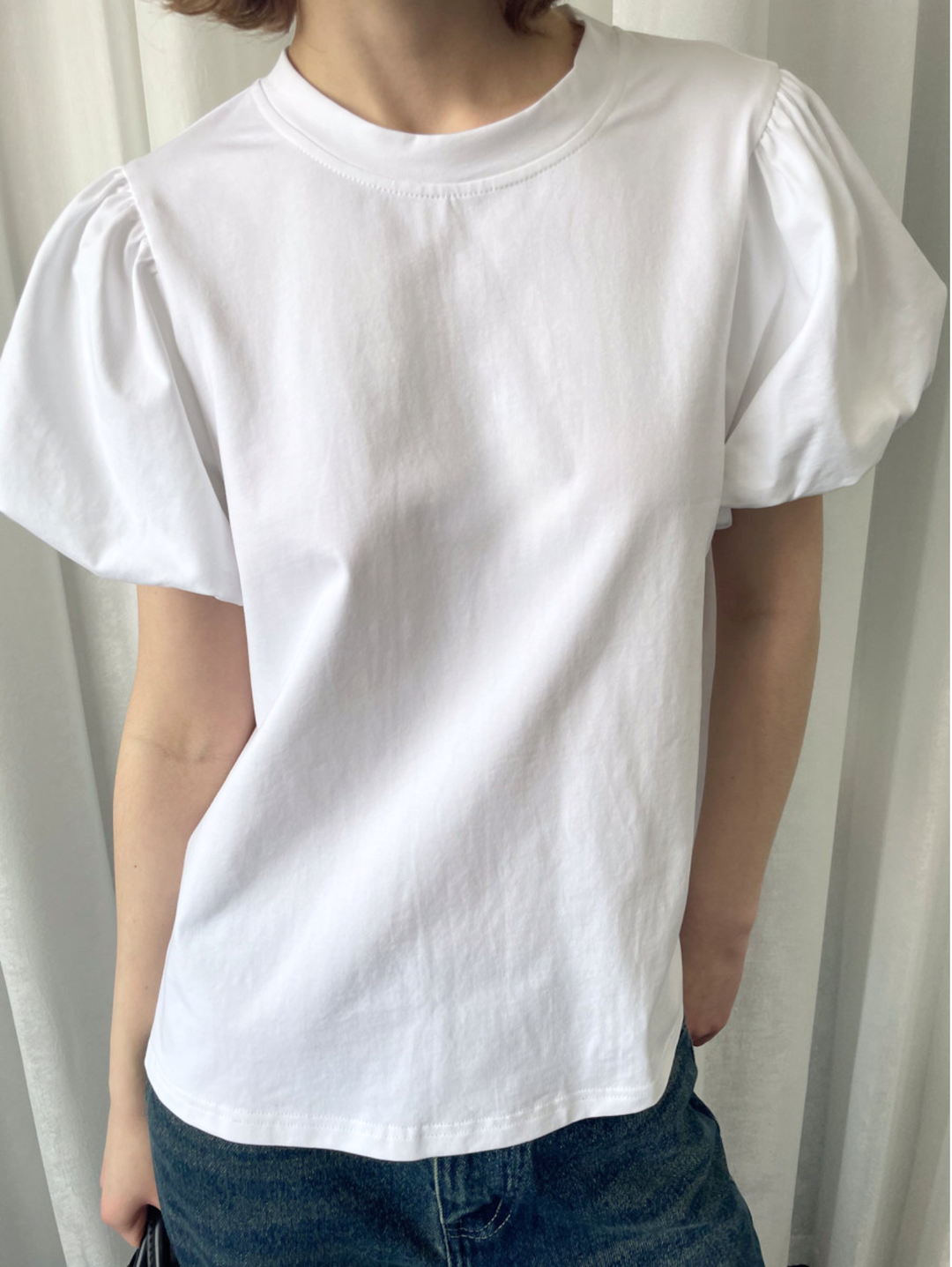 〈Pre Order〉【Loose Smell】Balloon Sleeve Design Tee