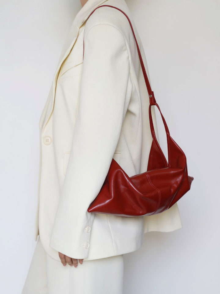 【PANLULUPAN】Sculptural Leather 2WAY Bag
