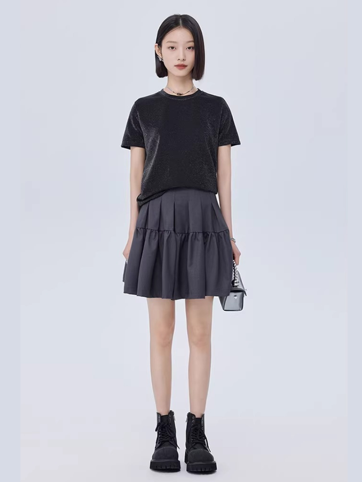 Shimmer Velvet T-Shirt