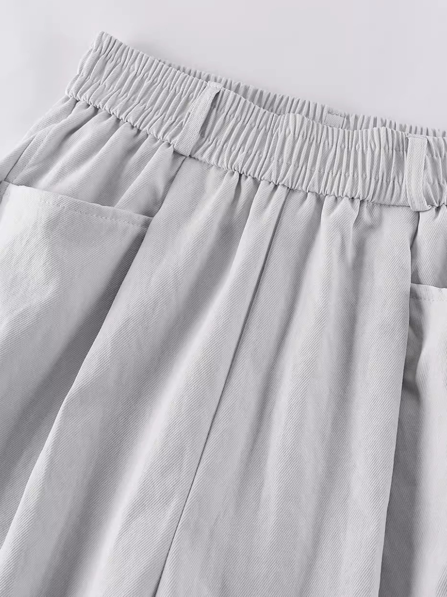 Panel Wide Tech Pants