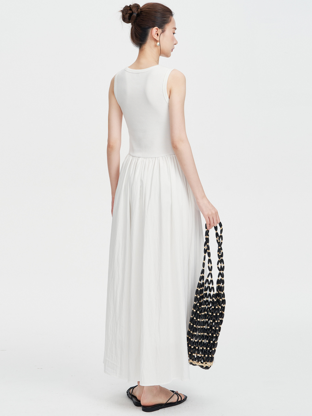 Sleeveless Knit Maxi Dress