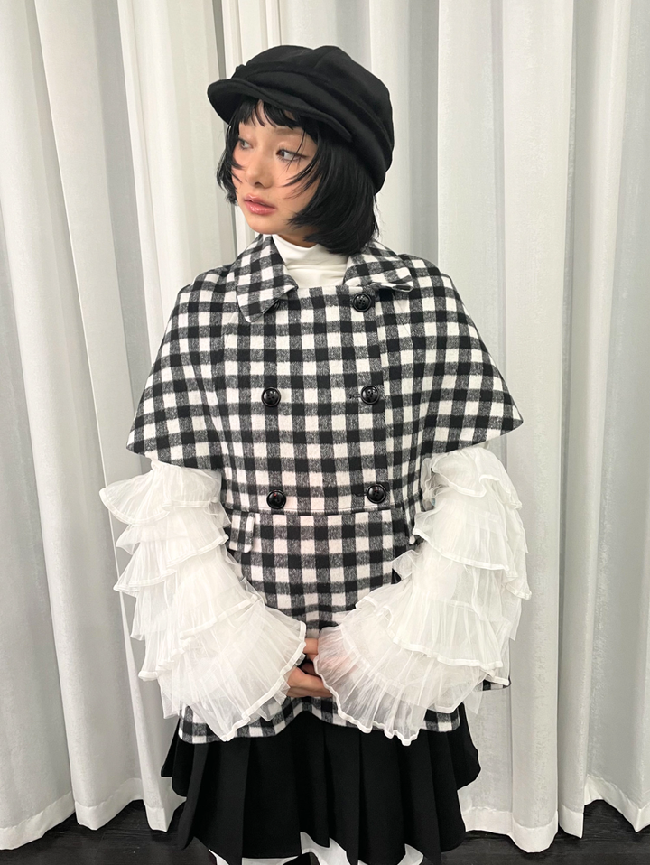 【Loose Smell】Sheer Frill Arm Covers