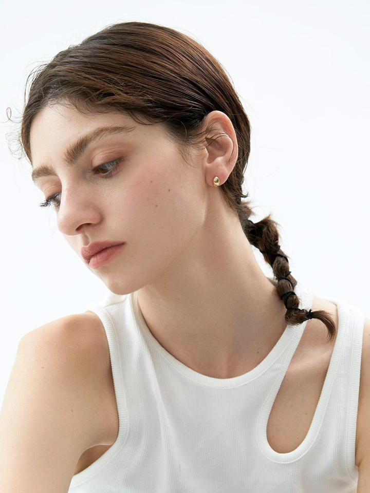 【EGO ACC】Dual Drop Bean Pierce