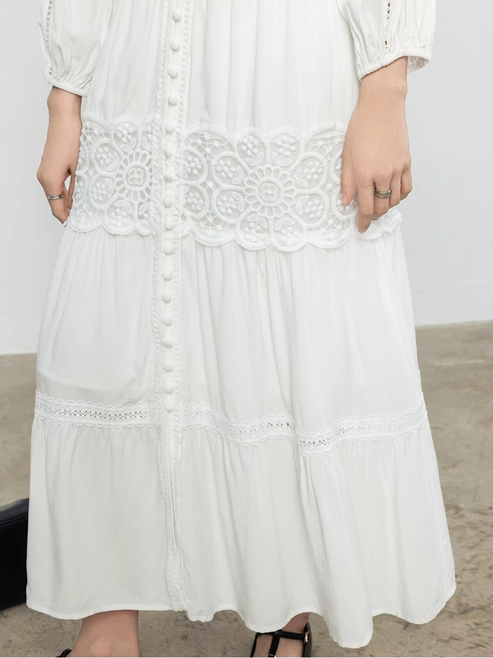 〈Pre order〉Vintage Detail Lace Dress
