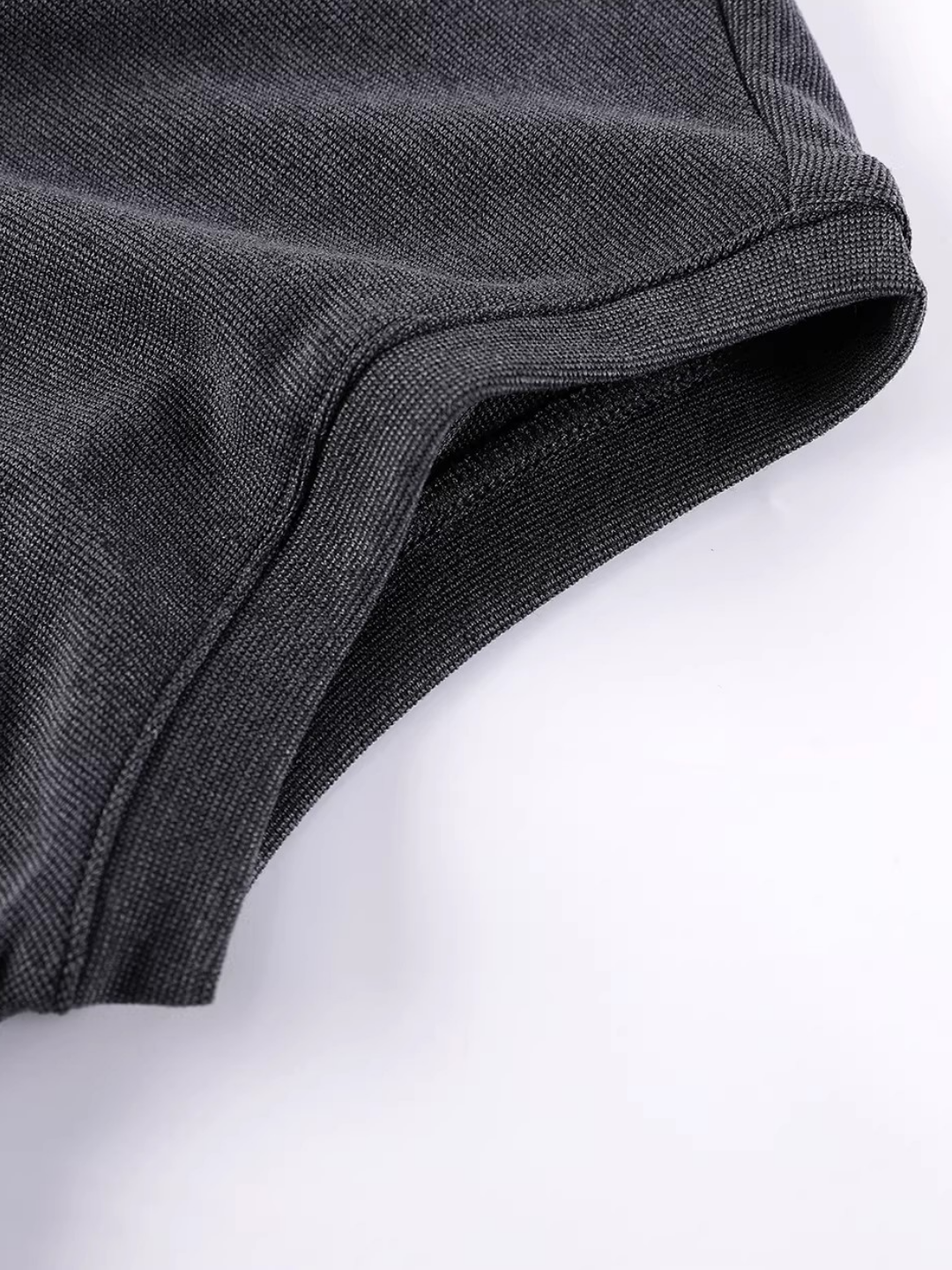 Side Gather Mock Neck Top