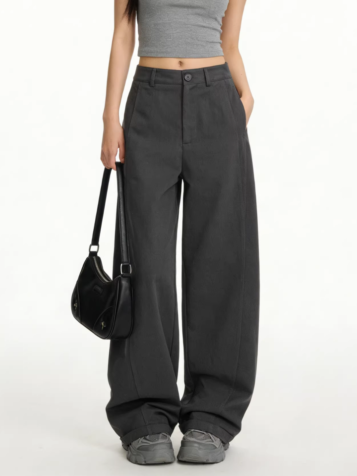 Front Seam Wide Pants