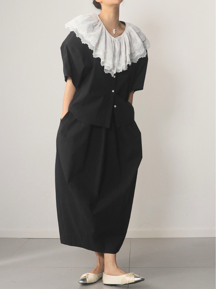 〈Pre Order〉Vintage Lace Collar Blouse