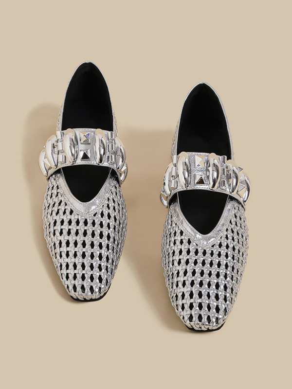 Ornament Mesh Flats（〜25.0cm）