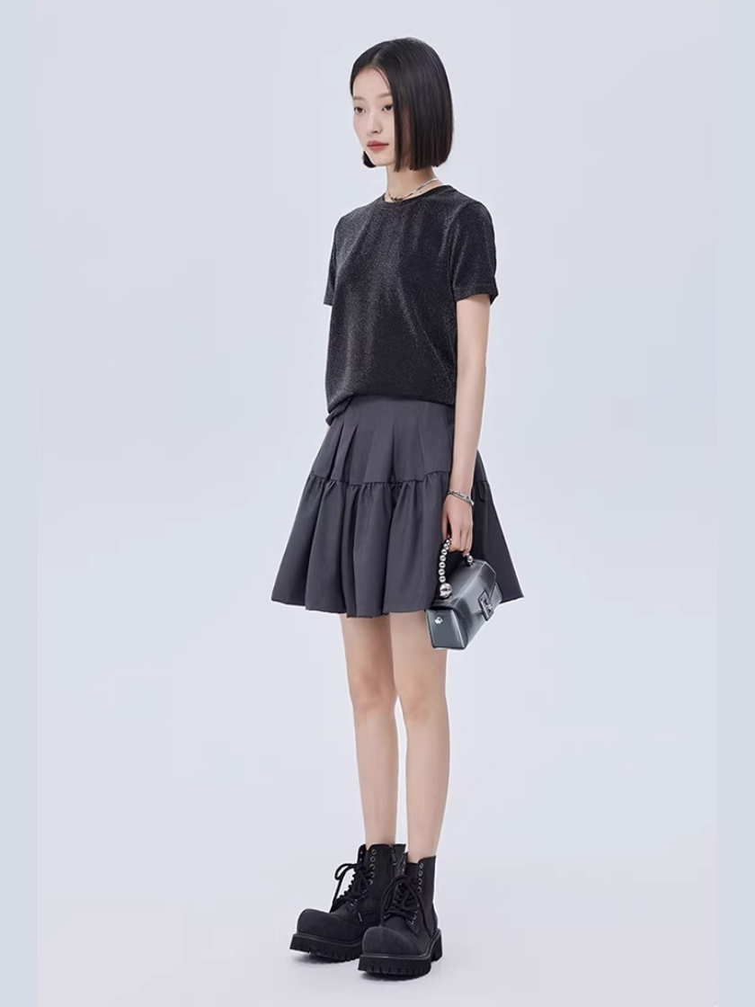Shimmer Velvet T-Shirt