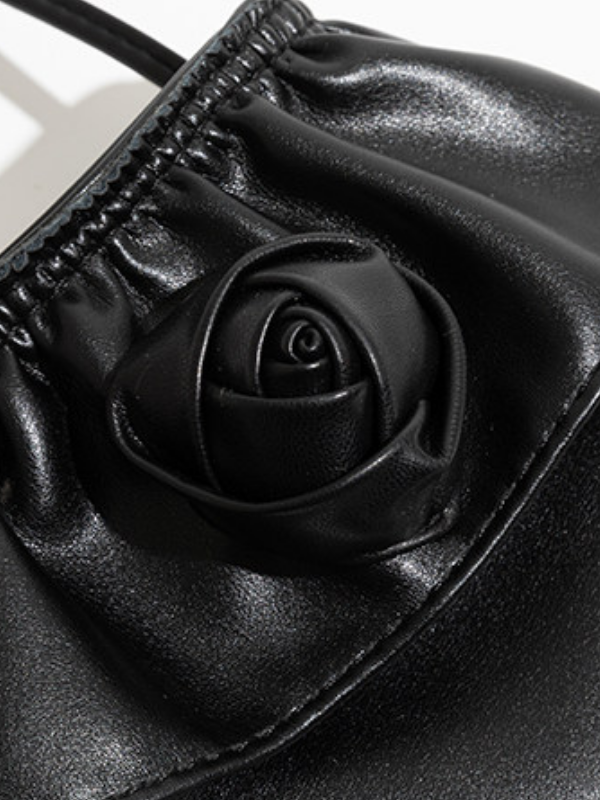 Rose Frill Mobile Shoulder Bag