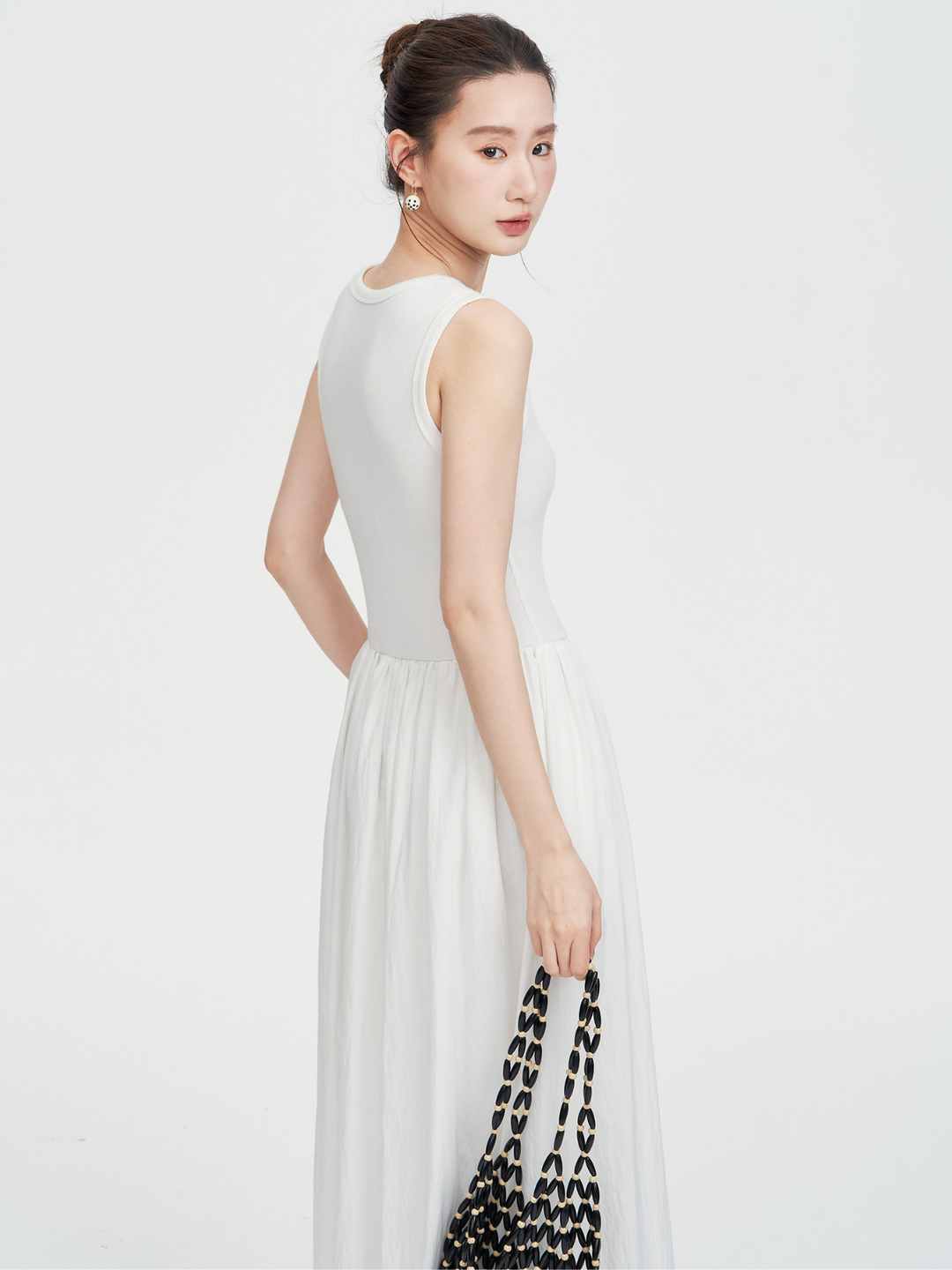 Sleeveless Knit Maxi Dress