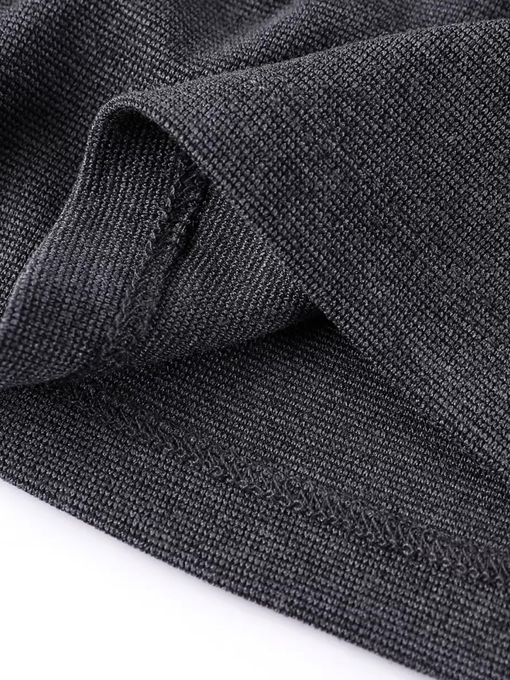 Side Gather Mock Neck Top