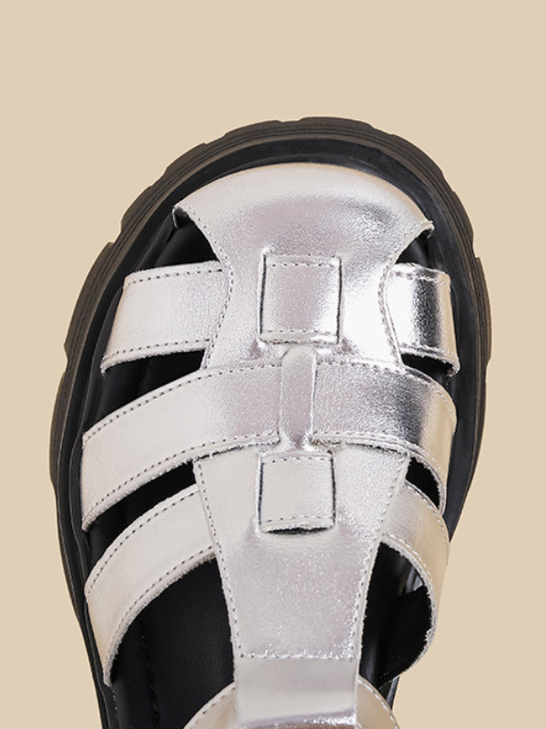 Patent Platform Ghurka Sandals（22.0cm〜）