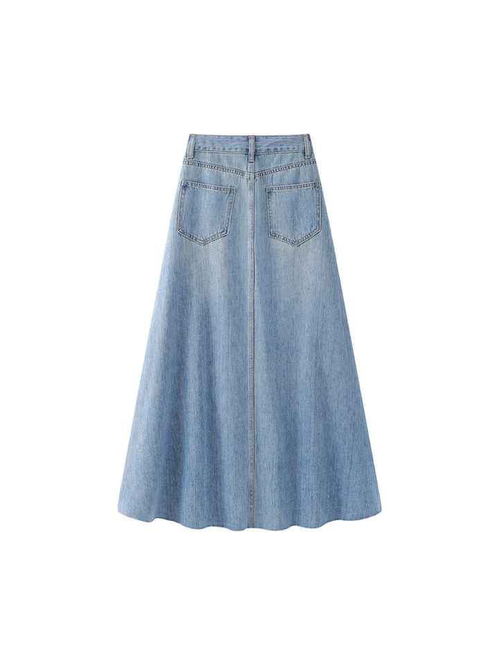 A-Line Denim Skirt