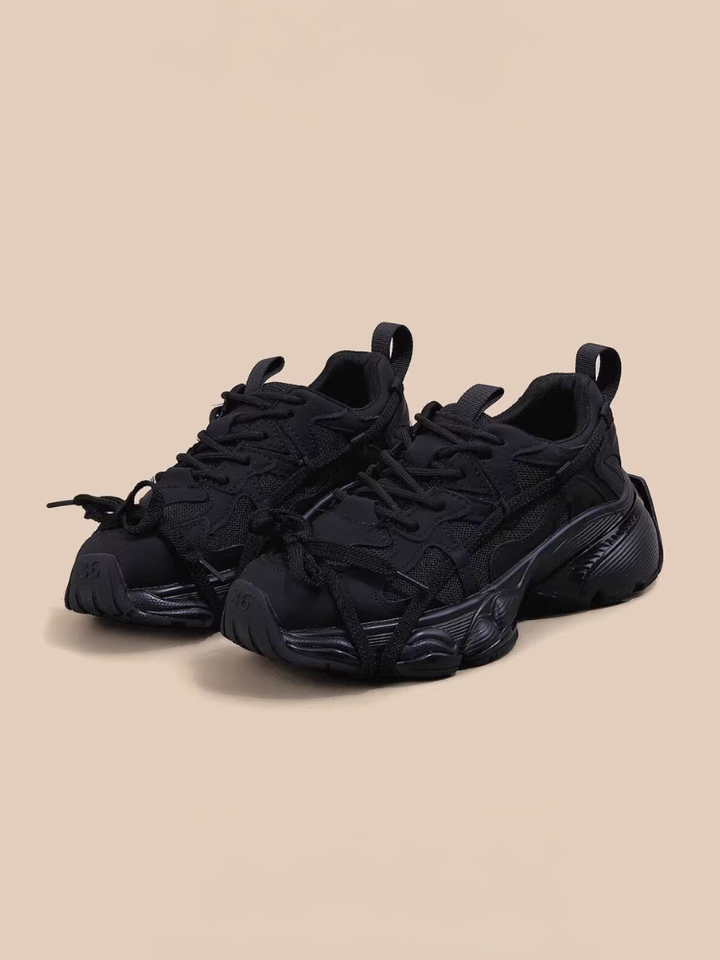 Ribbon Accent Chunky Sneakers（〜25.0cm）