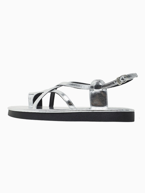 Cross Strap Toe Ring Sandals（〜25.0cm）