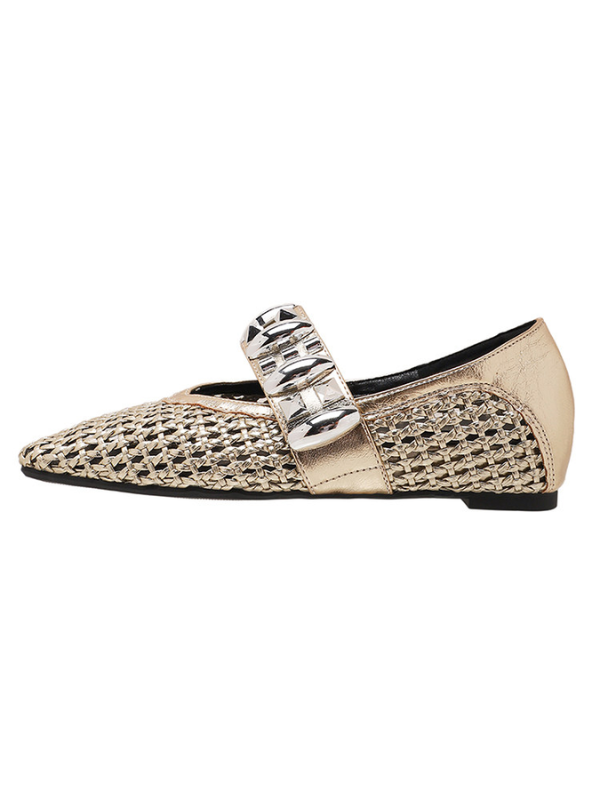 Ornament Mesh Flats（〜25.0cm）