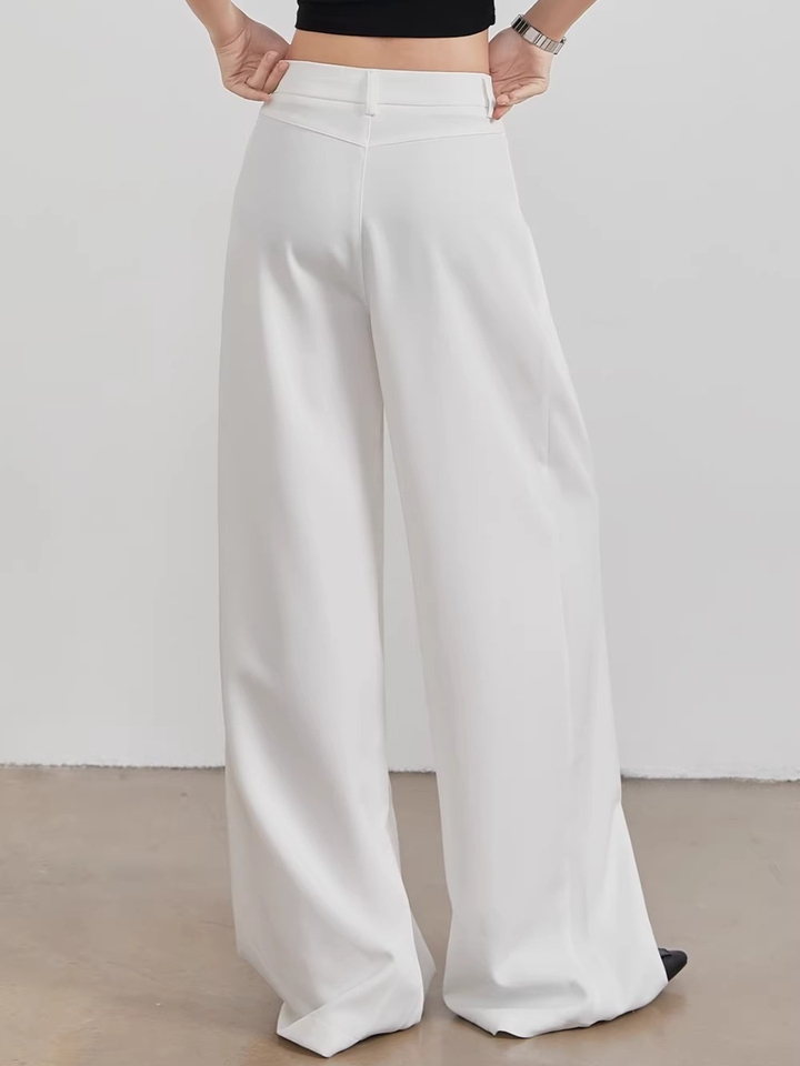 Tuck Wide Slacks