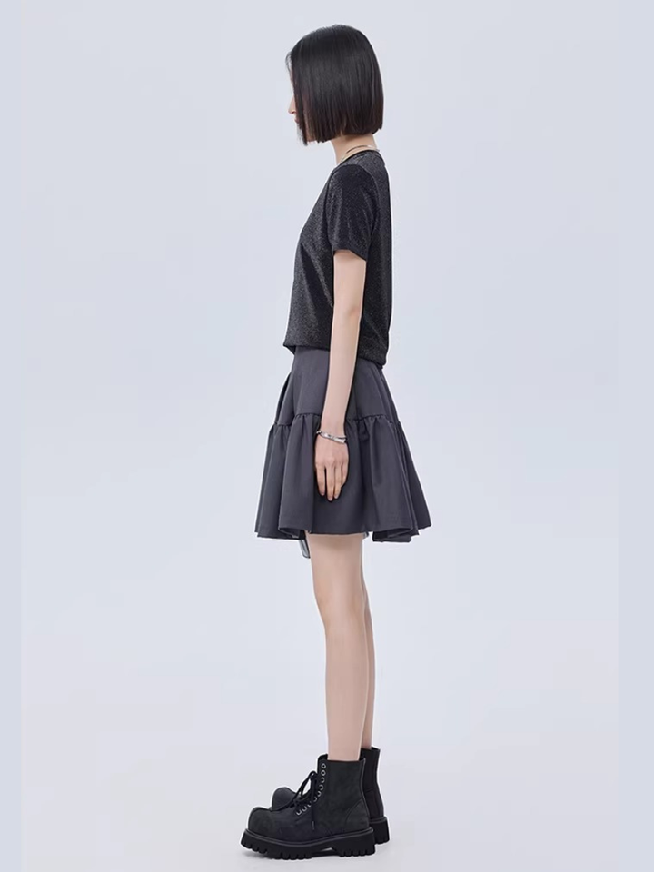 Shimmer Velvet T-Shirt