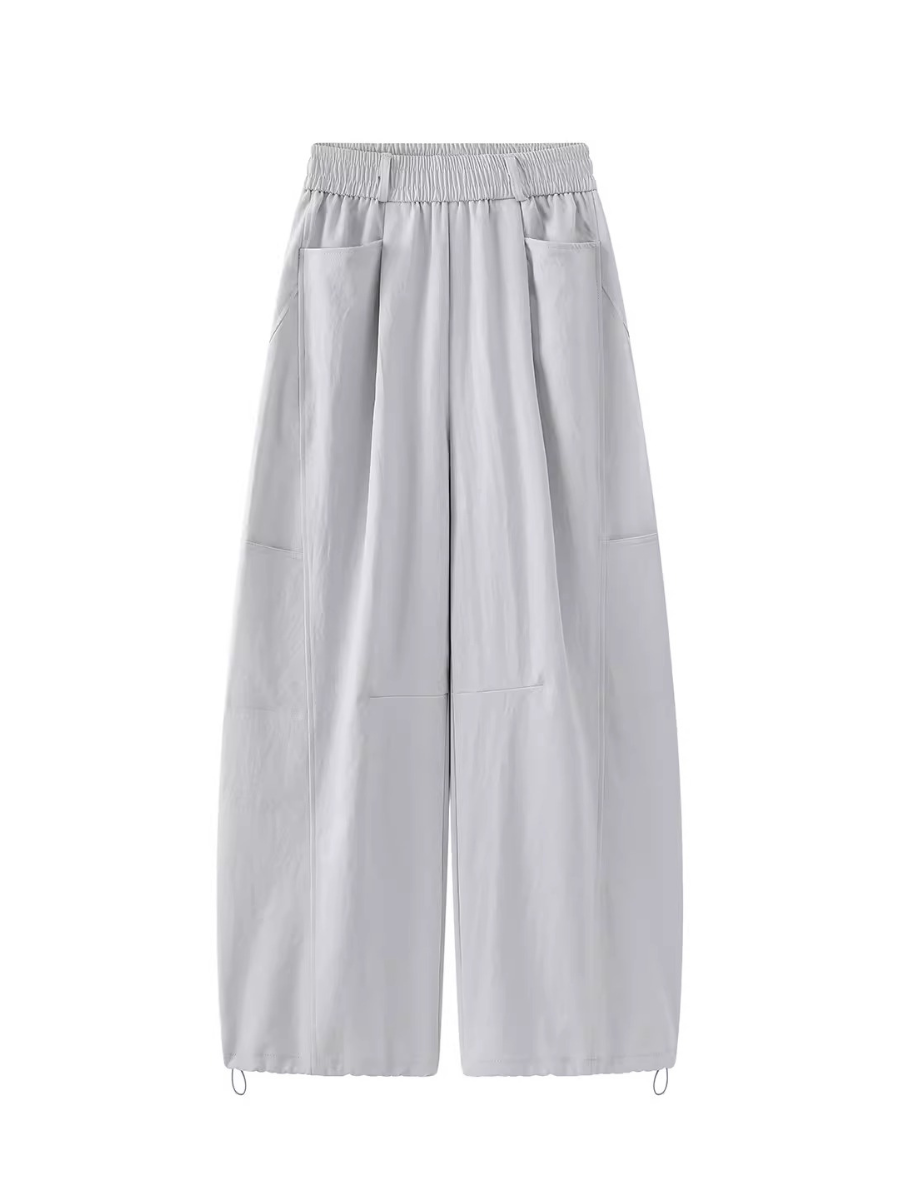 Panel Wide Tech Pants