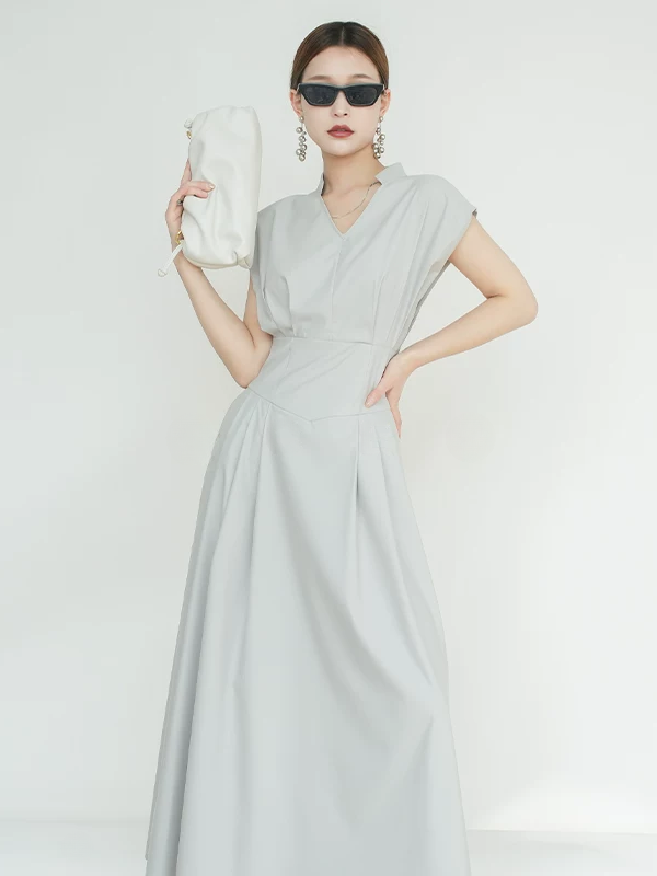 Waist Tuck Flare Dress