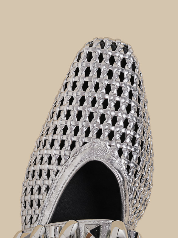 Ornament Mesh Flats（〜25.0cm）