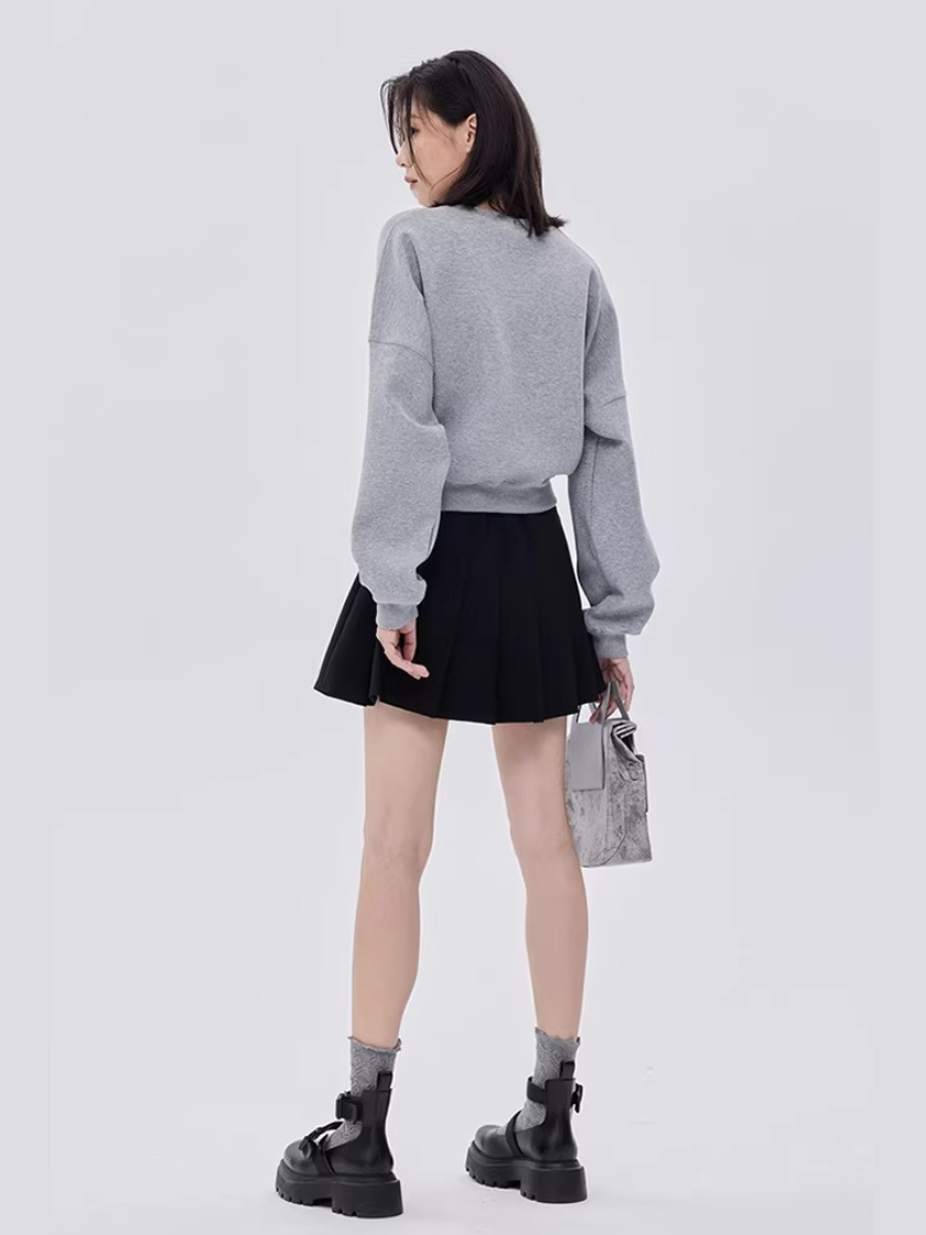Waist Belt Sweatshirt
