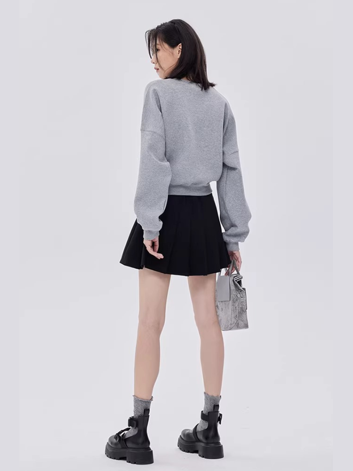 Waist Belt Sweatshirt