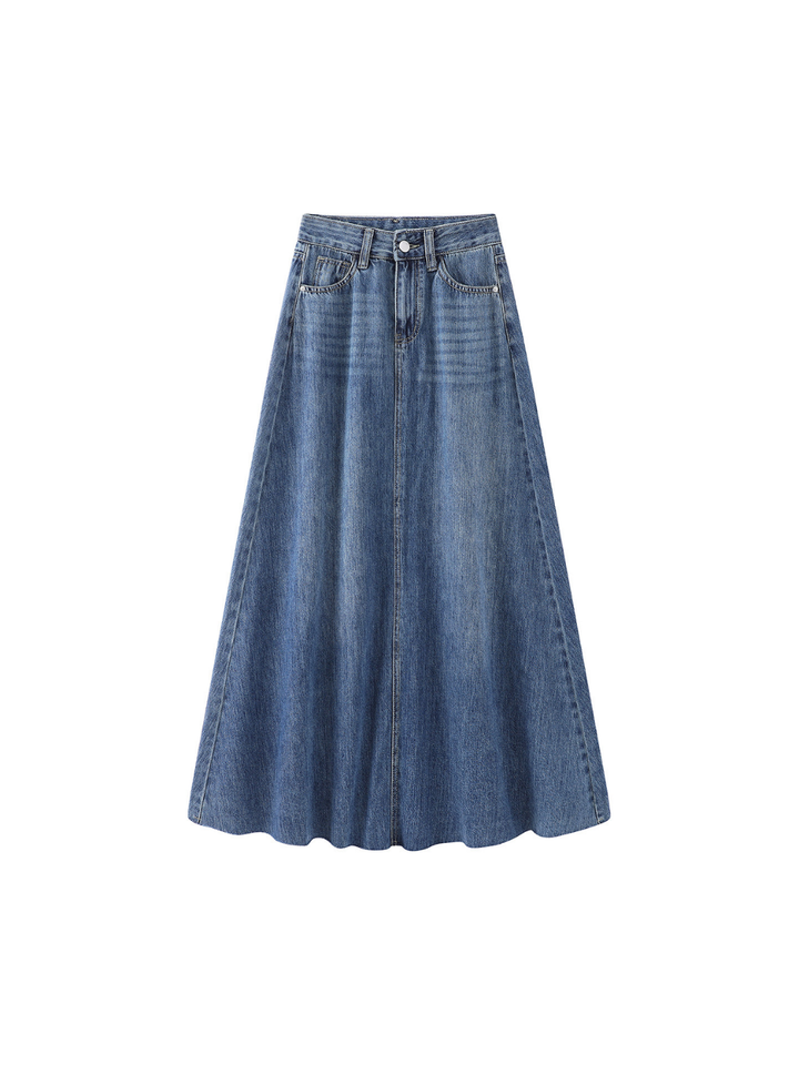 A-Line Denim Skirt