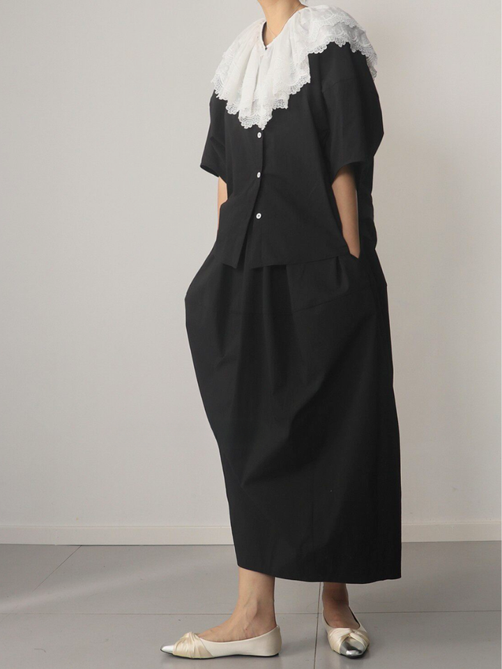 〈Pre Order〉Vintage Lace Collar Blouse