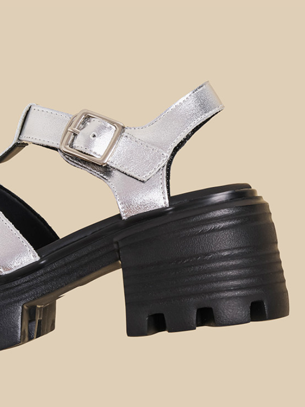 Patent Platform Ghurka Sandals（22.0cm〜）