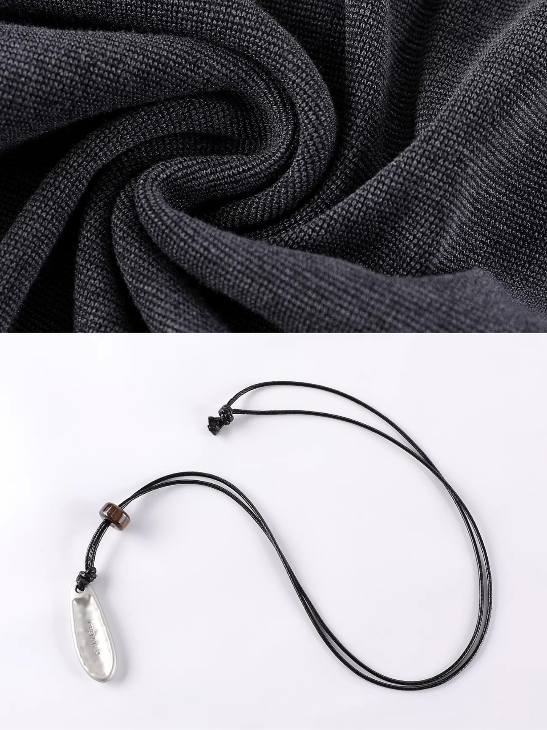 Side Gather Mock Neck Top