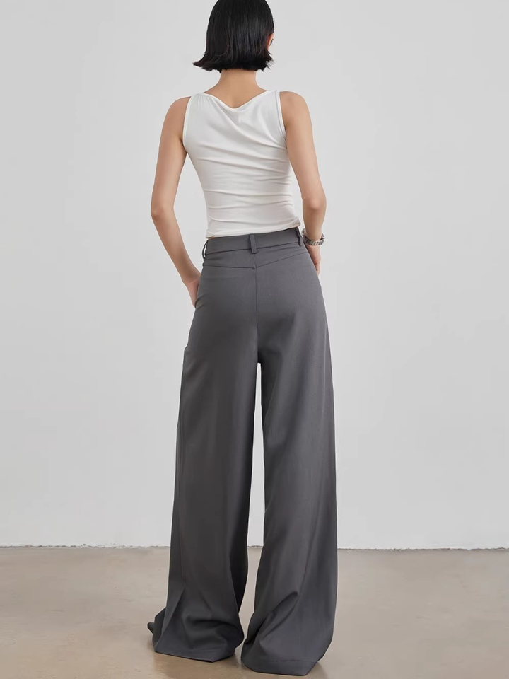 Tuck Wide Slacks