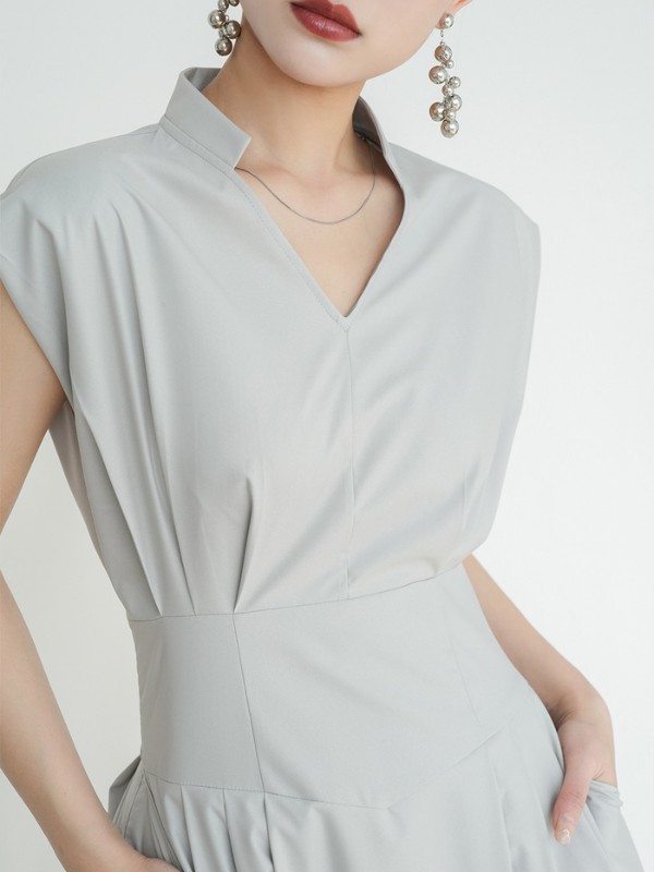 Waist Tuck Flare Dress