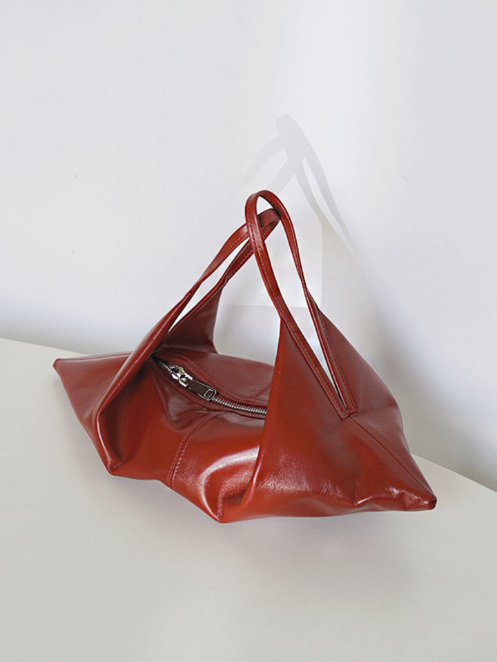 【PANLULUPAN】Sculptural Leather 2WAY Bag