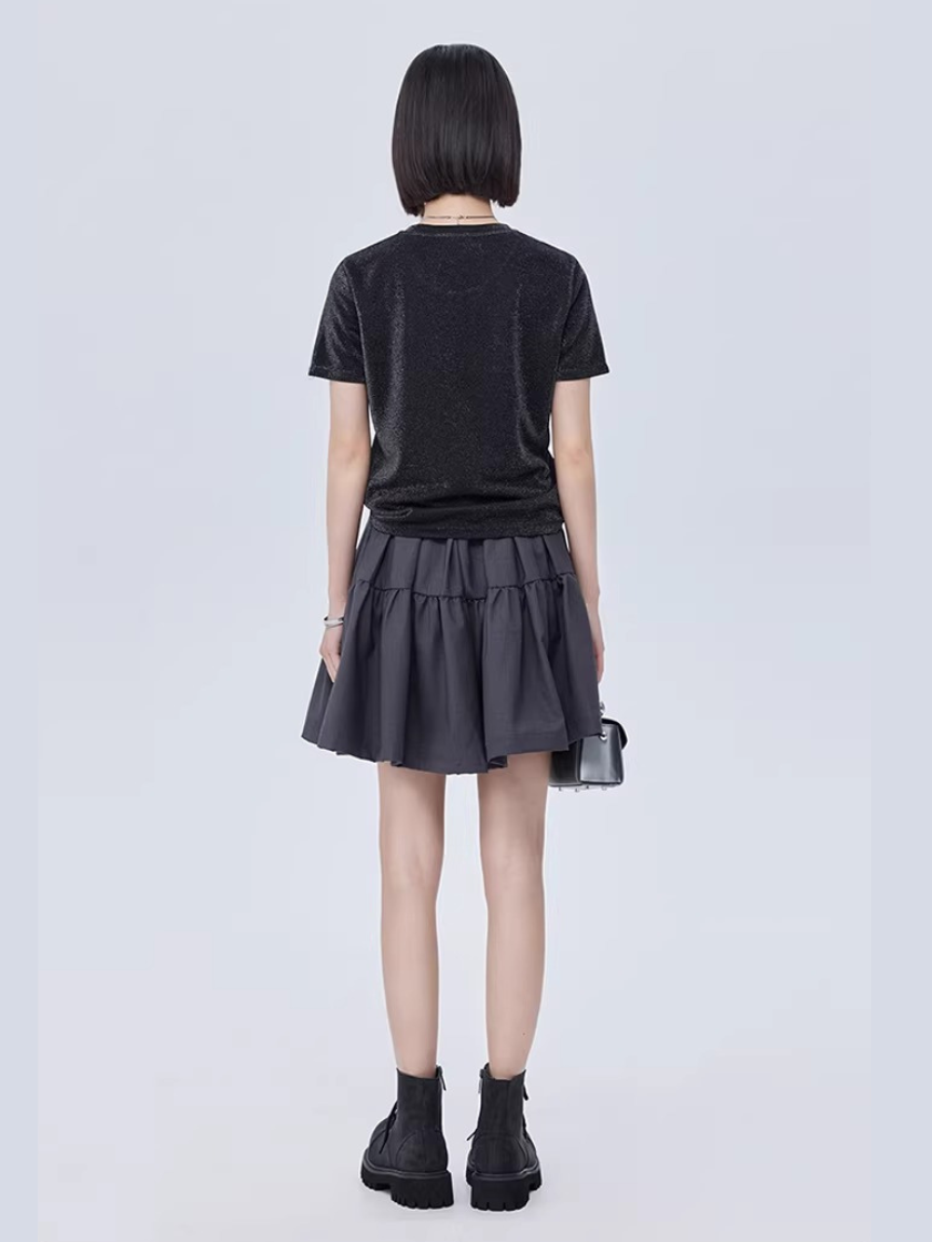 Shimmer Velvet T-Shirt