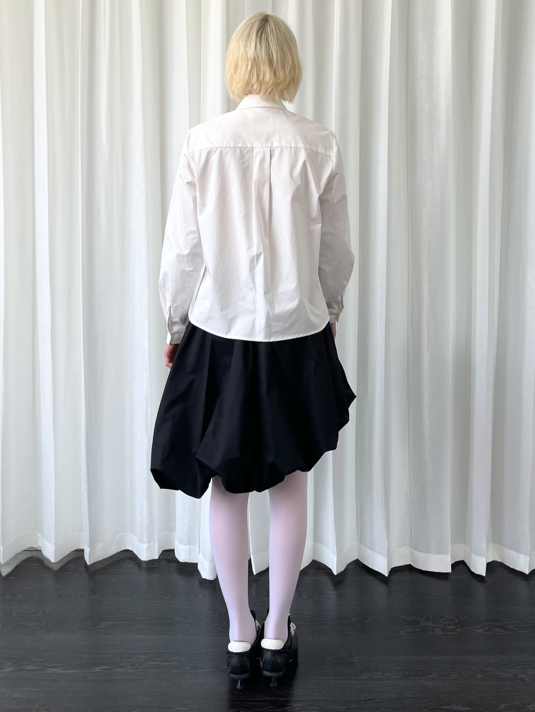 【Loose Smell】Heart Frill Shirt