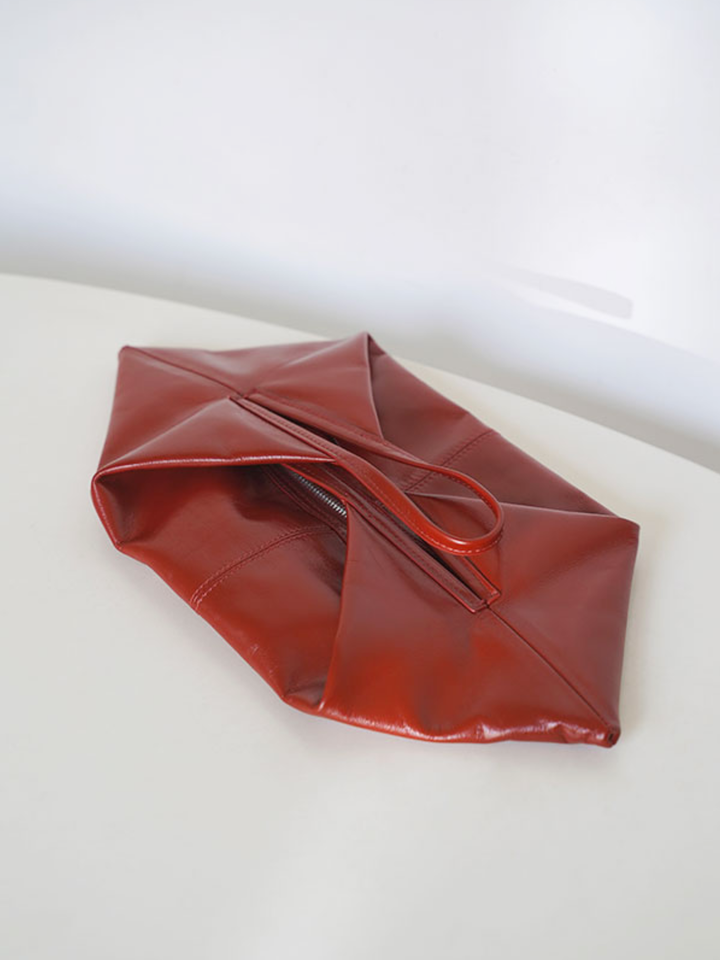 【PANLULUPAN】Sculptural Leather 2WAY Bag