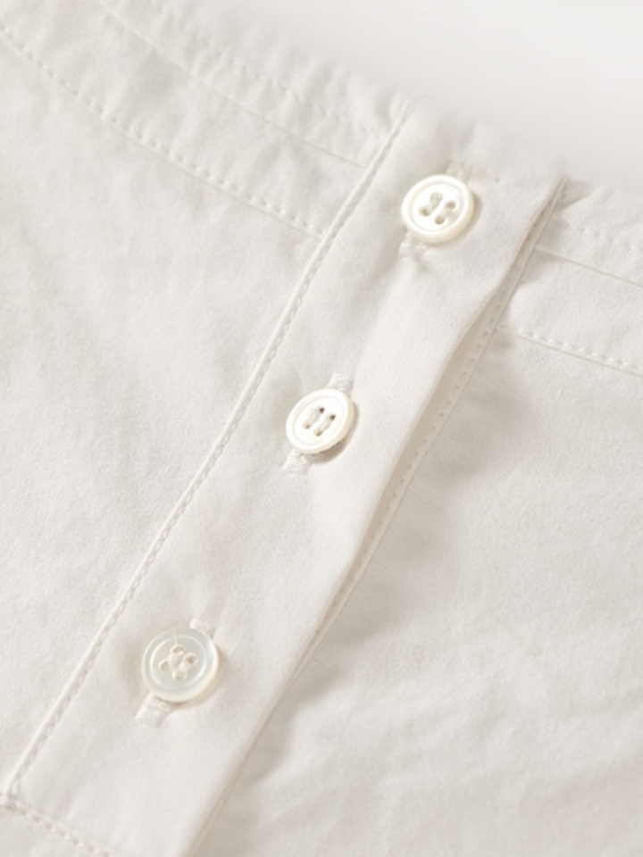 Pintuck Peplum Blouse