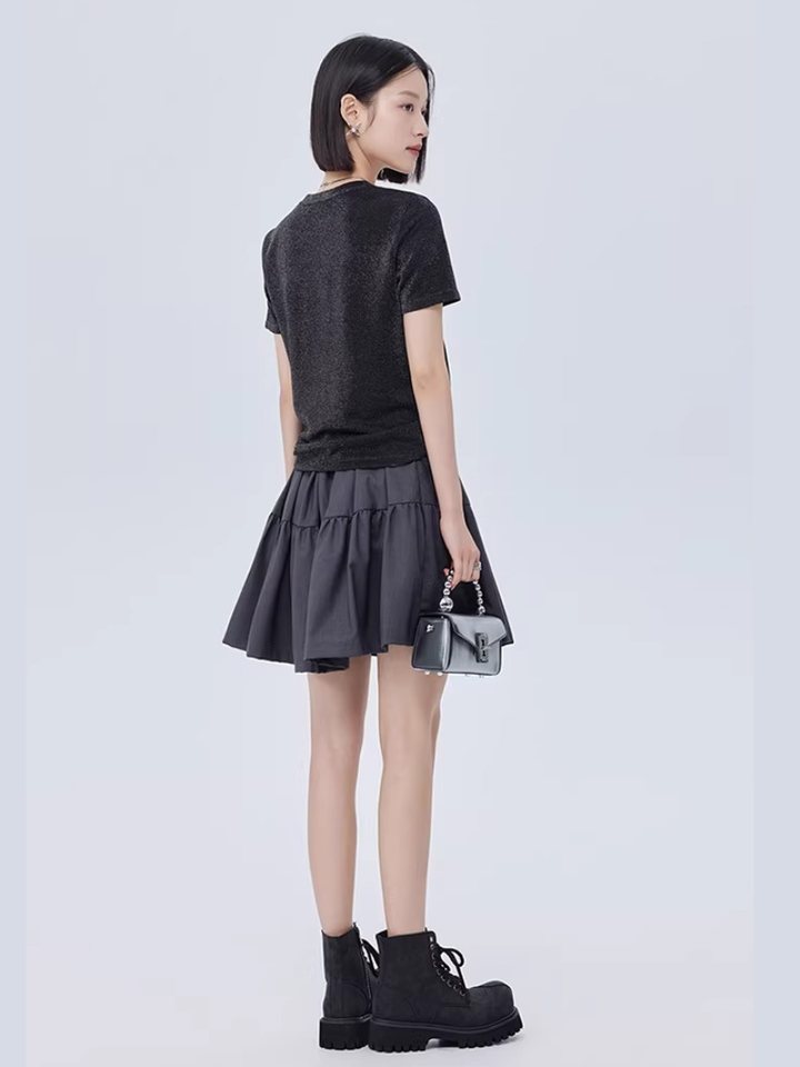 Shimmer Velvet T-Shirt