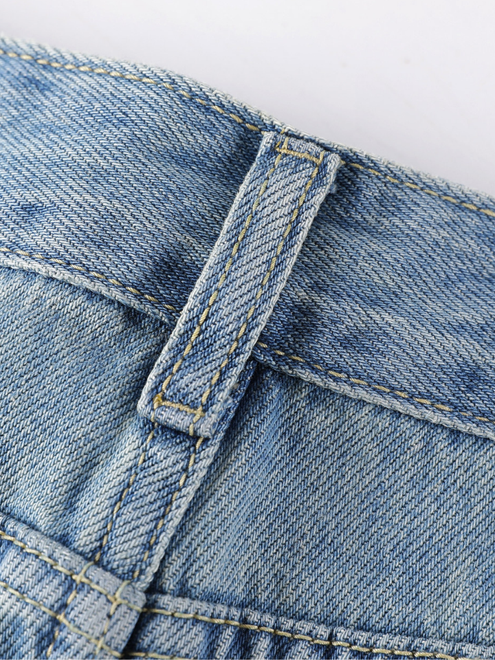 A-Line Denim Skirt