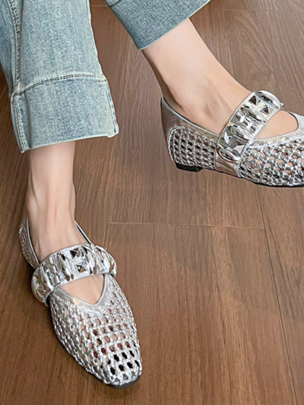 Ornament Mesh Flats（〜25.0cm）