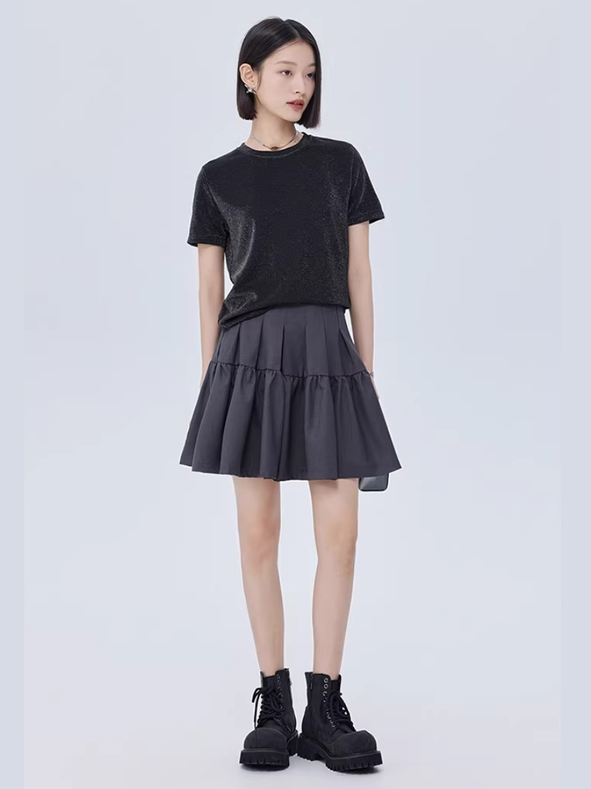 Shimmer Velvet T-Shirt