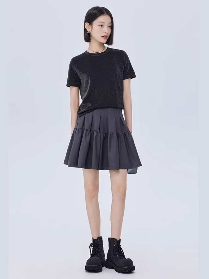 Shimmer Velvet T-Shirt