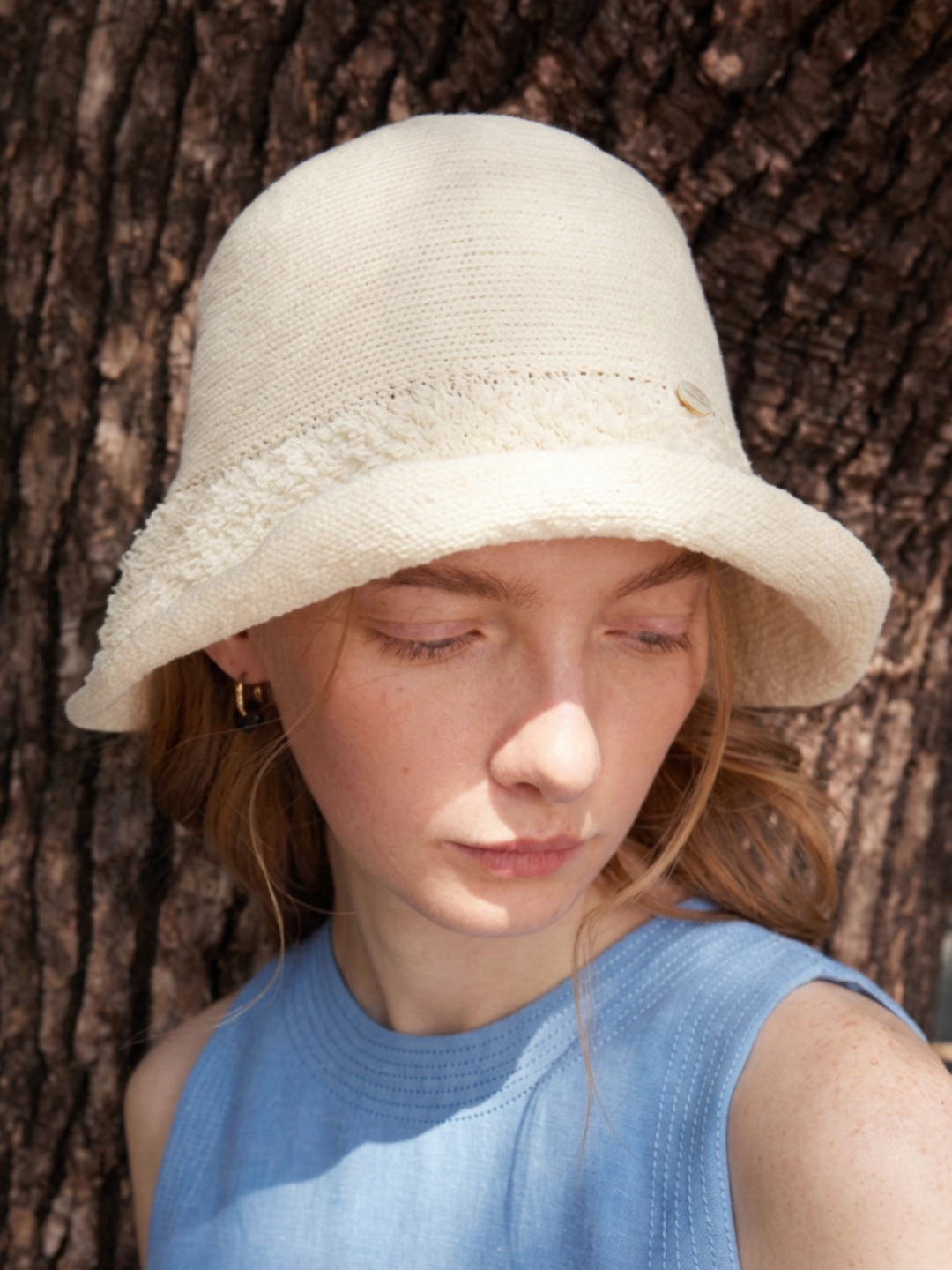 Soft Ribbon Knit Hat