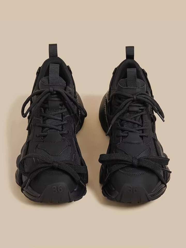 Ribbon Accent Chunky Sneakers（〜25.0cm）