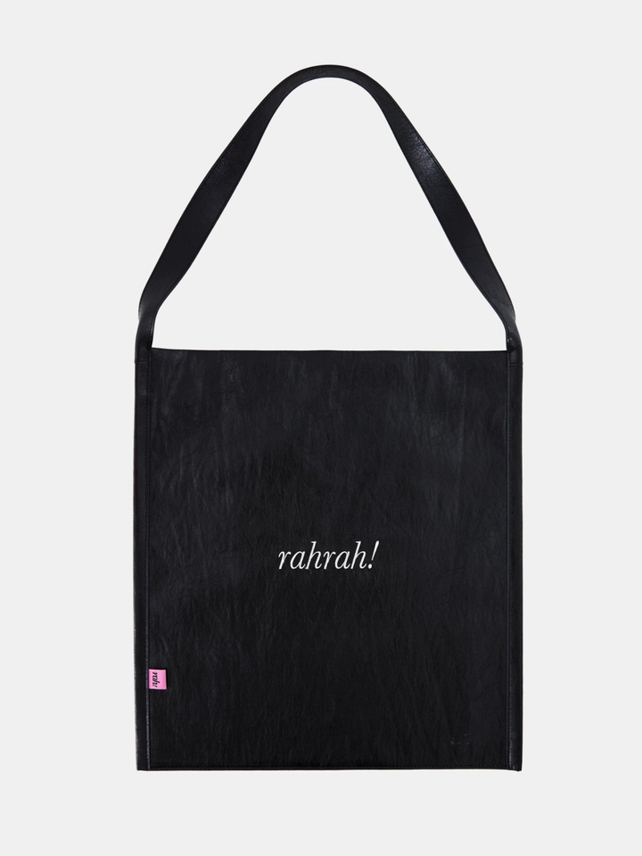〈Pre Order〉【DIRTY SIX】Flat Leather Tote Bag