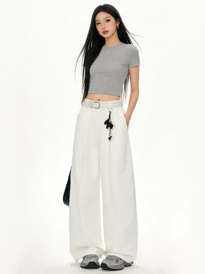 Panel Wide Tech Pants